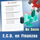 E.C.D. EN FINANZAS NO SOCIO