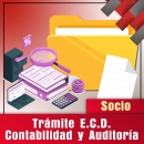 TRAMITE E.C.D. CONTABILIDAD Y AUD SOCIO
