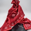 MASCADA DE SEDA ROJA